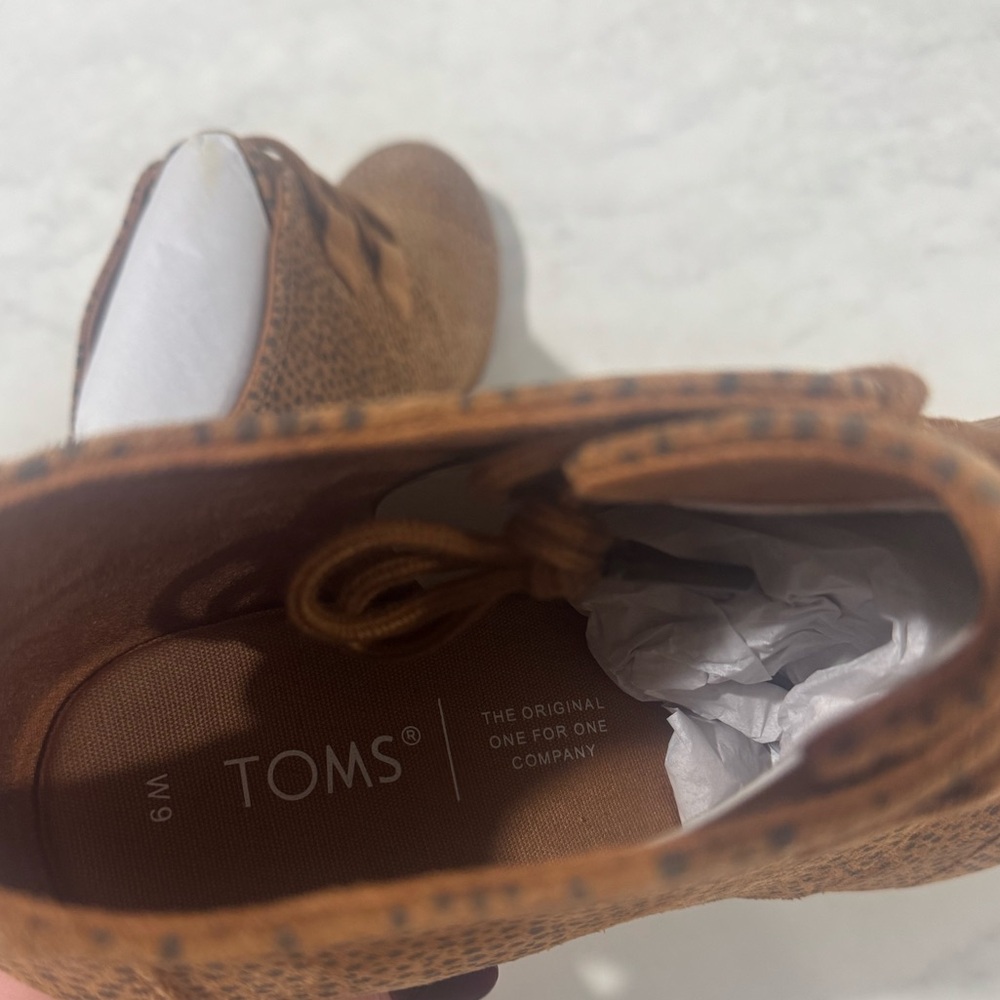 Toms Brown Wedges - Picture 7 of 11